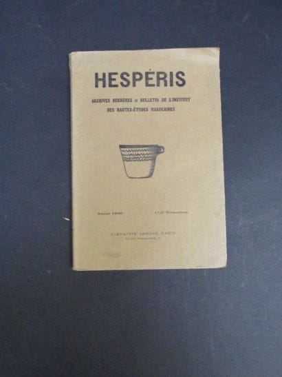 Archives Berbères

HESPERIS TOME XXXIII -...