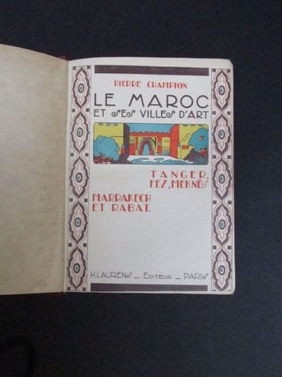 CHAMPION Pierre

LE MAROC ET SES VILLES D'ART

Le...