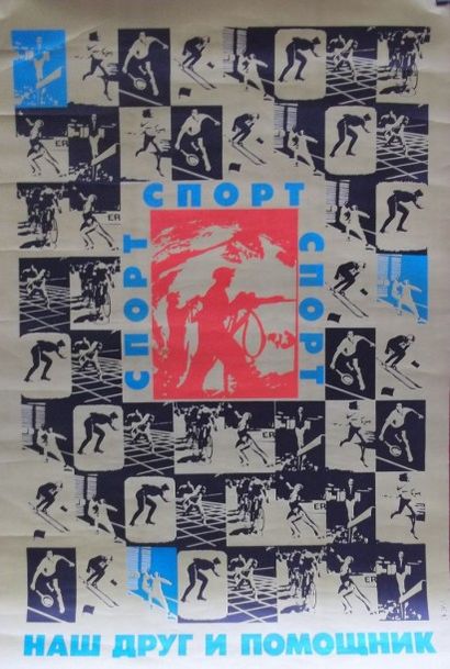 Deux affiches russes pour la pratique du...