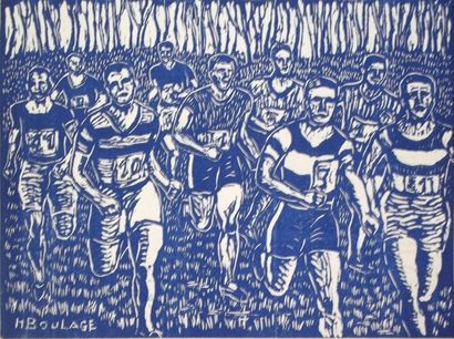 BOULAGE H. 

Le Cross-Country.



Linoleum....