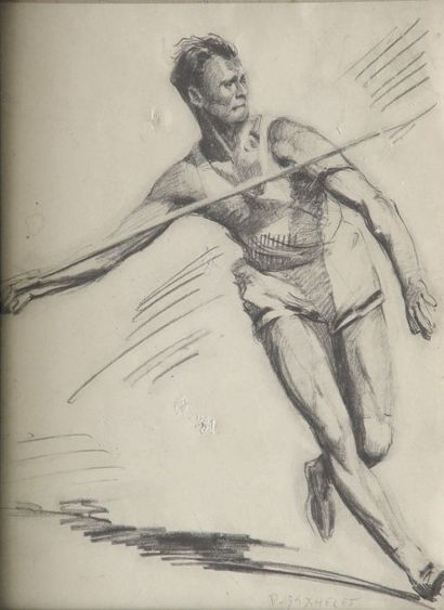 DAXHELET Paul (1905-1993). 

Lanceur de javelot.



Lithographie...