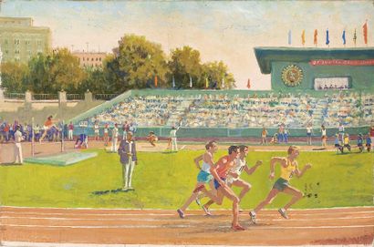 TITOV. 

Meeting d'athlétisme. 



Huile...