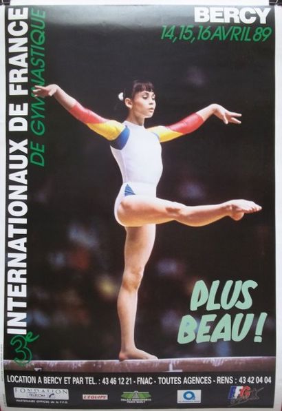 Affiche pour les 3eme Internationaux de France...
