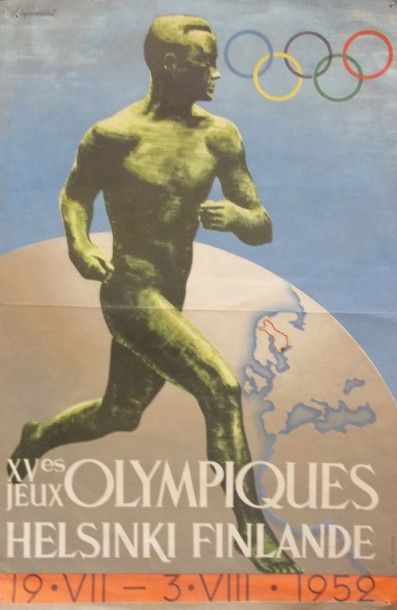 SYSIMETSA (F.). 

Les XVe Jeux Olympiques...