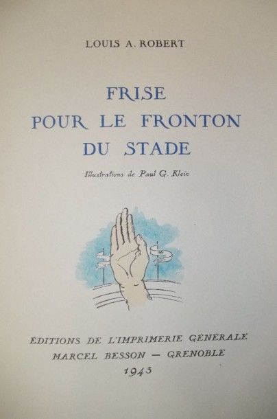 OMNISPORT
ROBERT Louis A
Frise pour le fronton...