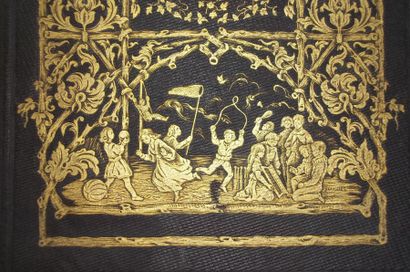 Livre relié dans un cartonnage romantique...