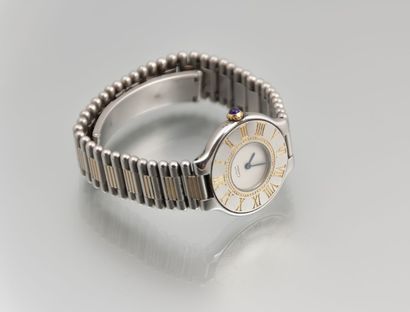 CARTIER

Montre de dame MUST 21 en acier...