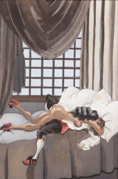 GRADASSI Jean (1907-1989)

Baiser volé à...