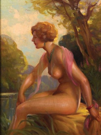 PLÉE André (1892-1977)

Baigneuse

Huile...