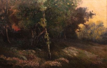 COULON Henri (XIXème-XXème siècle)

Sous-bois

Huile...
