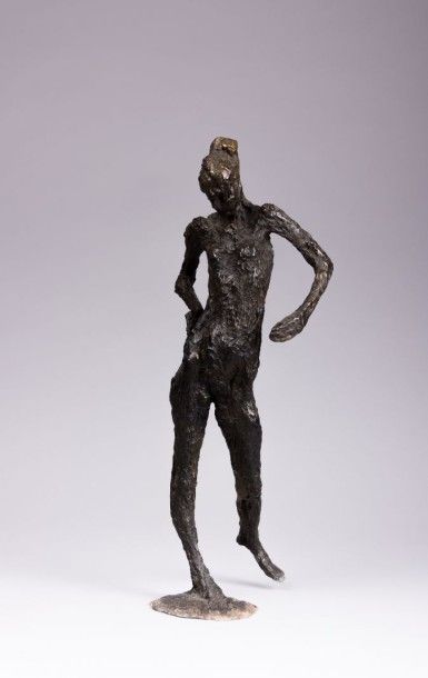 HOGOMMAT André (1925- )

Jeune femme élancée

Bronze...