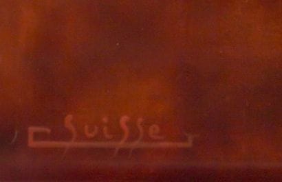 SUISSE Gaston (1896-1988)

Mangouste guettant...