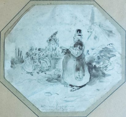 École Française du XIXème siècle

Le curé...