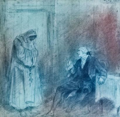École Française du XIXème siècle

La Conversation

Encre...