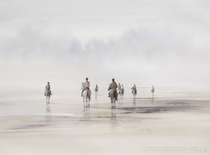 GAUDIN Alain (né en 1951)

Promeneurs à cheval...