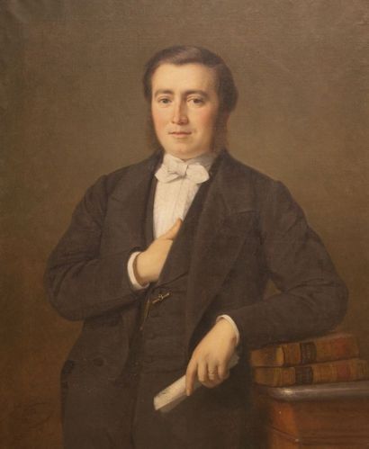 VILLENEUVE Jules (1813-1881)

Portrait d’un...