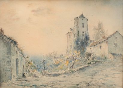 FOREAU Henri Louis (1866-1938).

Le village

Aquarelle...