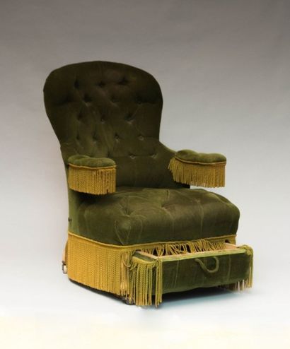 Fauteuil à mécanisme, les accotoirs à

manchettes...