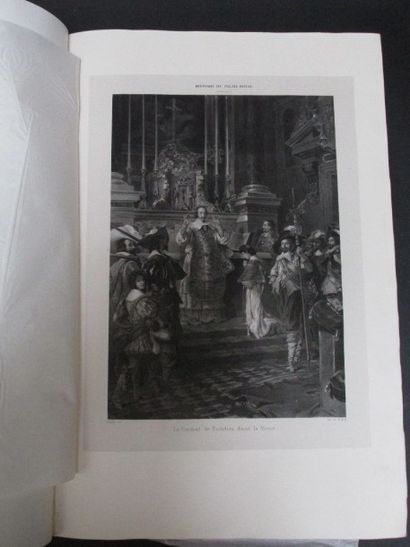 Histoire lithographiée du Palais Royal, Paris,...