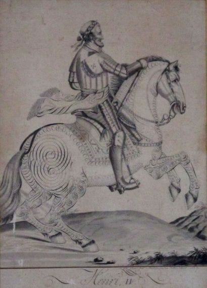 AUVRESY

Henri IV

Dessin à la plume

(taches)

37...
