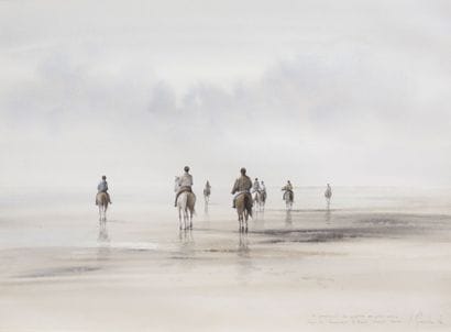 GAUDIN Alain (né en 1951)

Promeneurs à cheval...