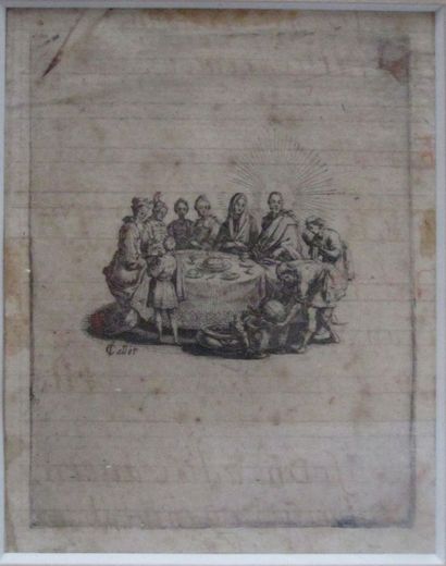 Jacques CALLOT (1592-1635) 

Les quatre banquets

Quatre...