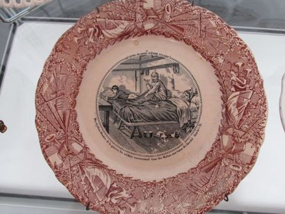 Vide poche en cuivre et verre (accident à...