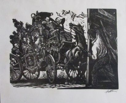 VITE

Le carosse

Lithographie

Signée en...