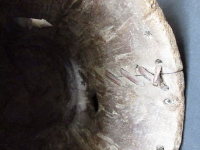 GABON

masque heaume Fang 

Haut. / 34 cm...