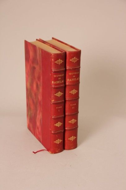 RABELAIS. Oeuvres. (2 volumes) Texte de Louis...