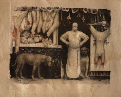 VEBER Jean (1868-1928)

Le boucher mal aimable

Lithographie

Dim....