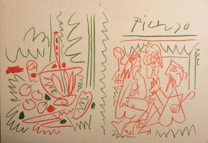 PICASSO Pablo (1881-1973) d’après

Les déjeuners

Photolithographie...