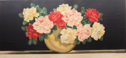 DERUELLE

Bouquets de fleurs

Deux lithographies...