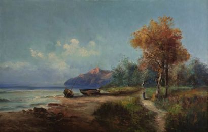 GODCHAUX Alfred (1835-1895)

Bord de lac...