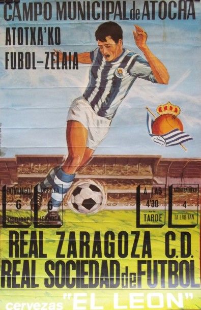 Ensemble de 8 affiches (dont une effrangée...