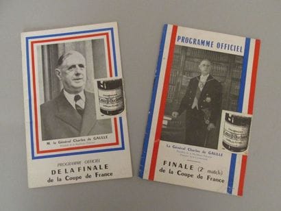 Programme officiel de la Finale de la Coupe...