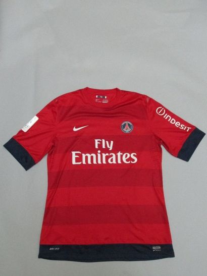 Maillot officiel du PSG porté par Zlatan...