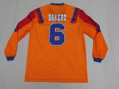 Maillot porté par Bakero lors du match de...