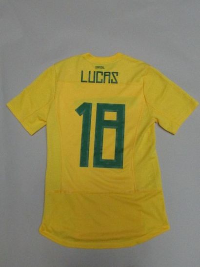 Maillot de Lucas porté lors de la Coupe des...