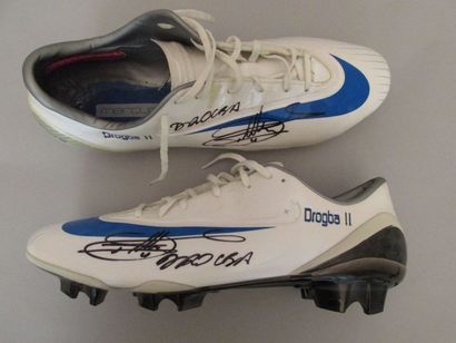 Paire de chaussures de football de Didier...