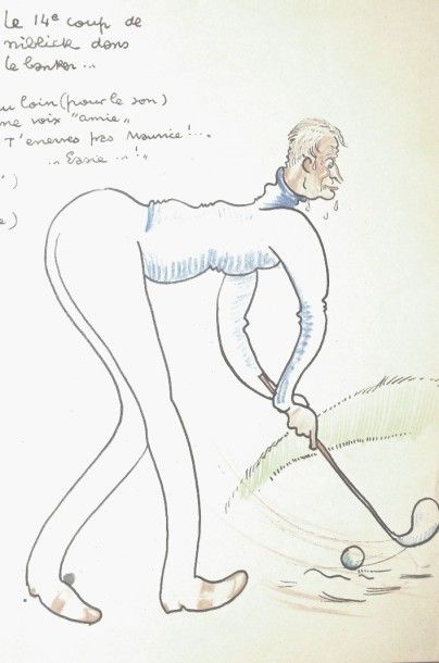 COLOMBIER Pière (1896-1958) 



Dessin original...