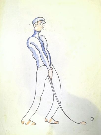 COLOMBIER Pière (1896-1958). 

Maurice Chevalier...