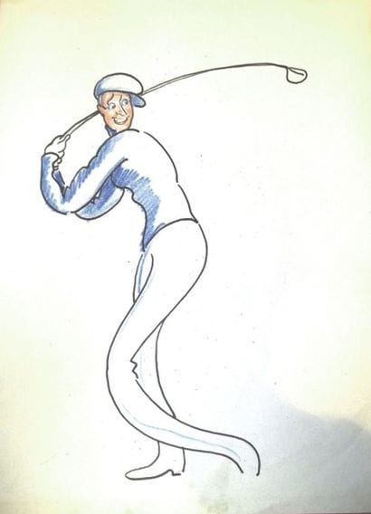 COLOMBIER Pière (1896-1958). 

Maurice Chevalier...