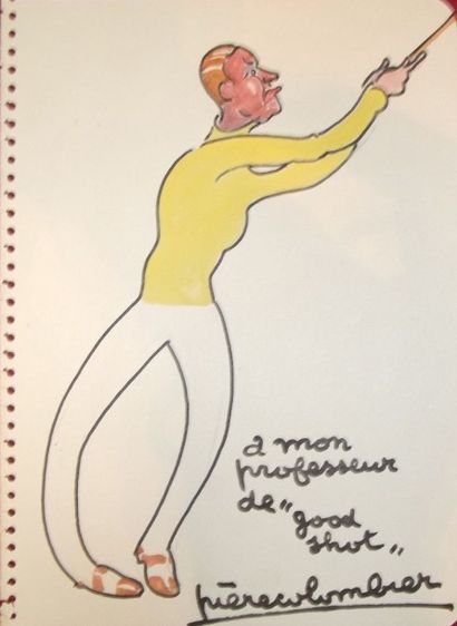 COLOMBIER Pière (1896-1958) 



Dessin original...