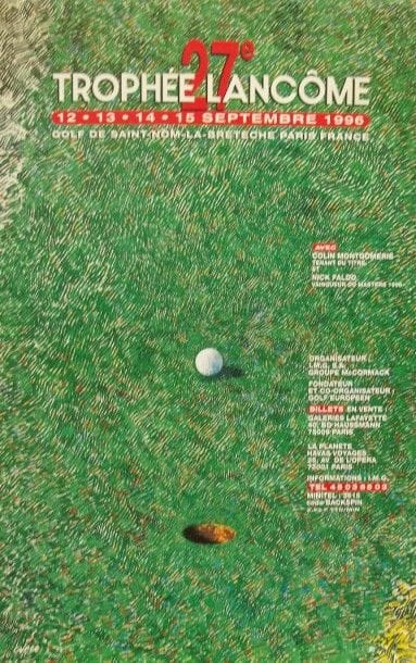 Trois affiches pour le Trophée Lancôme par...