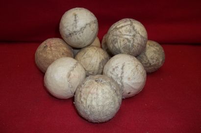 PELOTE
Lot de 10 balles de balle-pelote,...