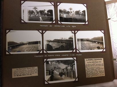 Exceptionnel album photographique du Nice...