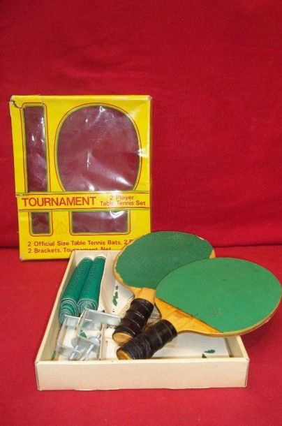 TENNIS DE TABLE
Boîte de jeu de marque Sunflex,...