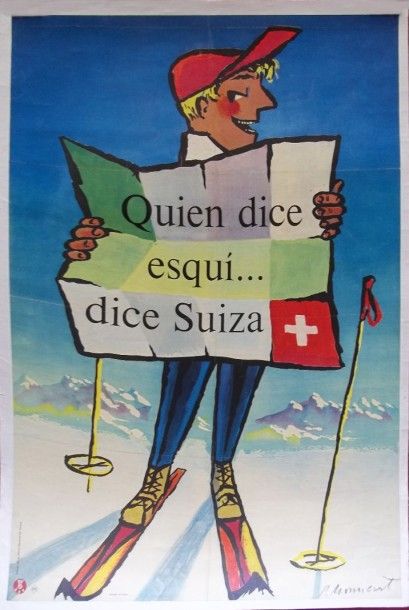MONNERAT (P.). Affiche 