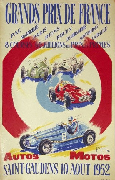 GACHONS Jacques des. Affiche pour le Grand...